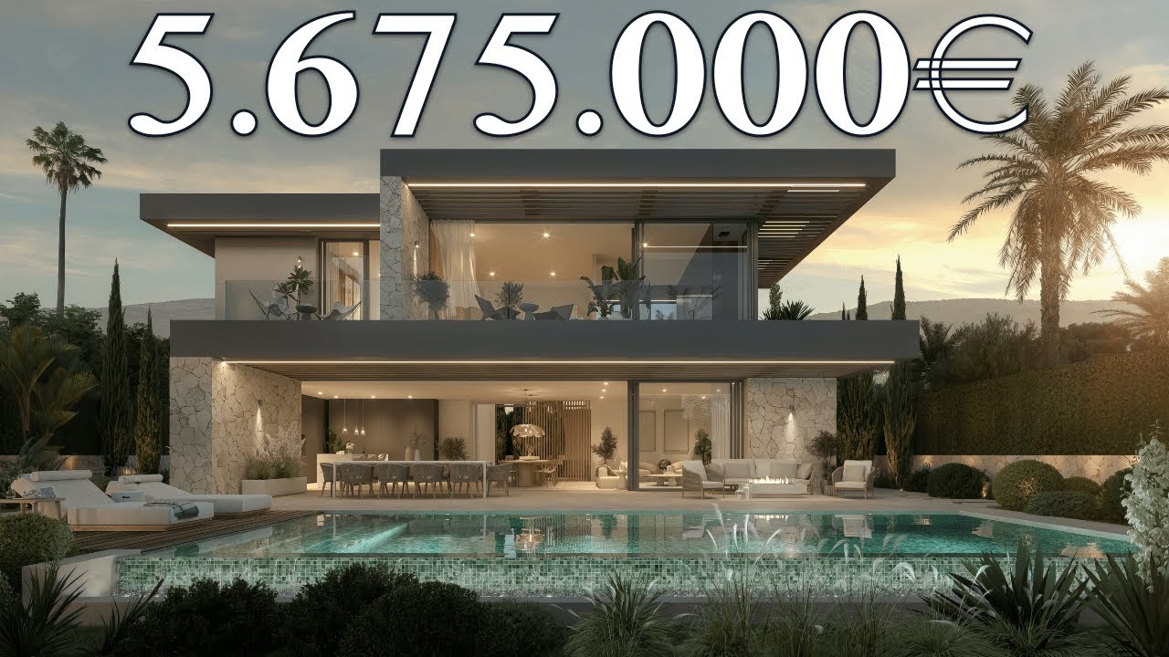 NEW! 300 Metres BEACH Villa【5.675.000€】Marbella East