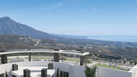 Breathtaking view from a luxury villa in La Zagaleta, showcasing open house opportunities in this exclusive community