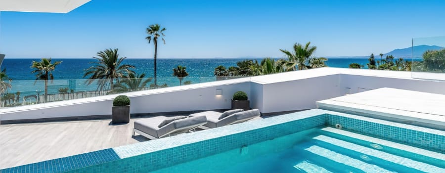 villas de lujo en marbella primera linea de playa