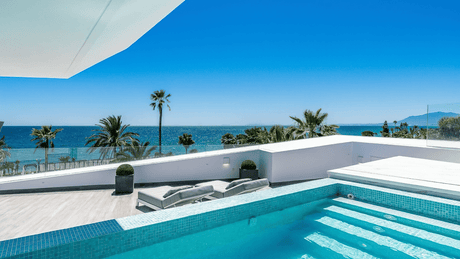 Beachfront Villa Marbella for Sale