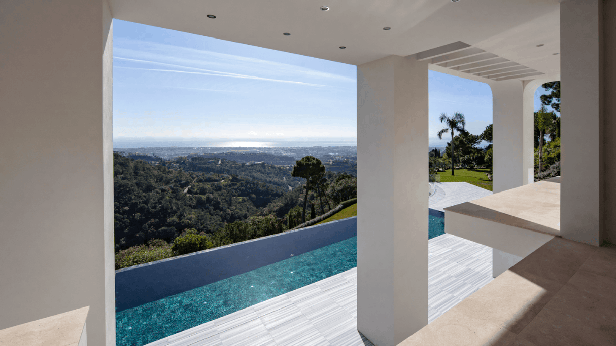 Luxury dream villa for sale in La Zagaleta Marbella with panoramic sea views