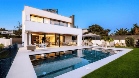 Marbella East Villa for sale in Marbesa with modern design and private pool