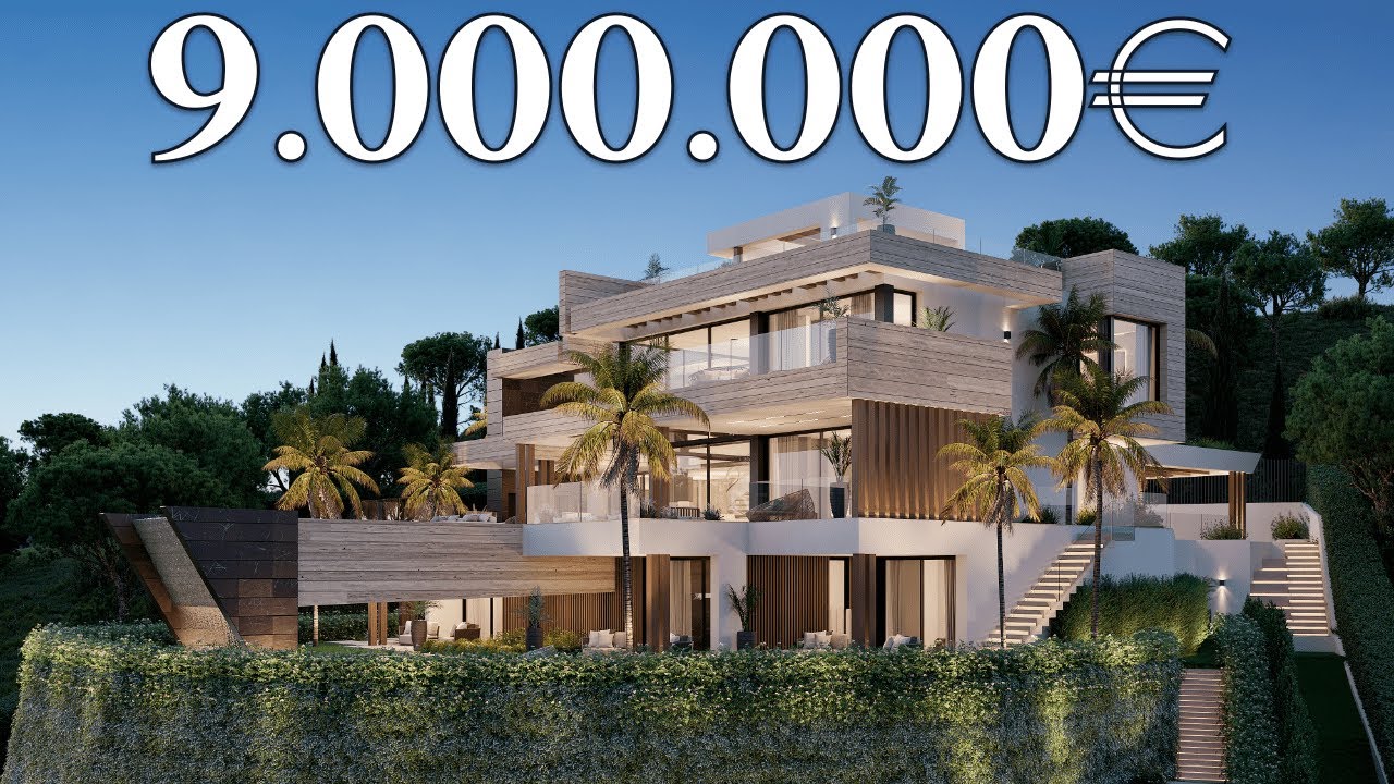 NEW! WOW SEA Views Villa Indoor Pool SPA【9.000.000€】Los Flamingos (Marbella)
