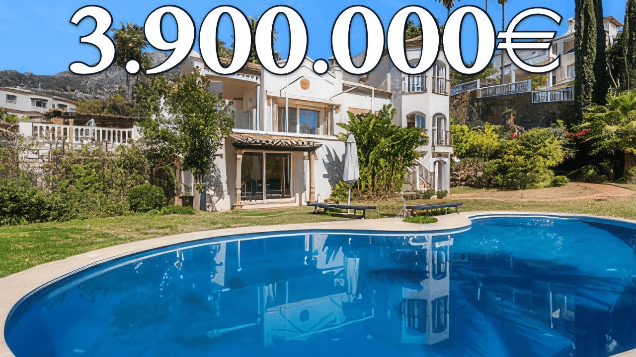 NEW! SEA Views Villa GATED Community【3.900.000€】Cascada de Camojan Marbella