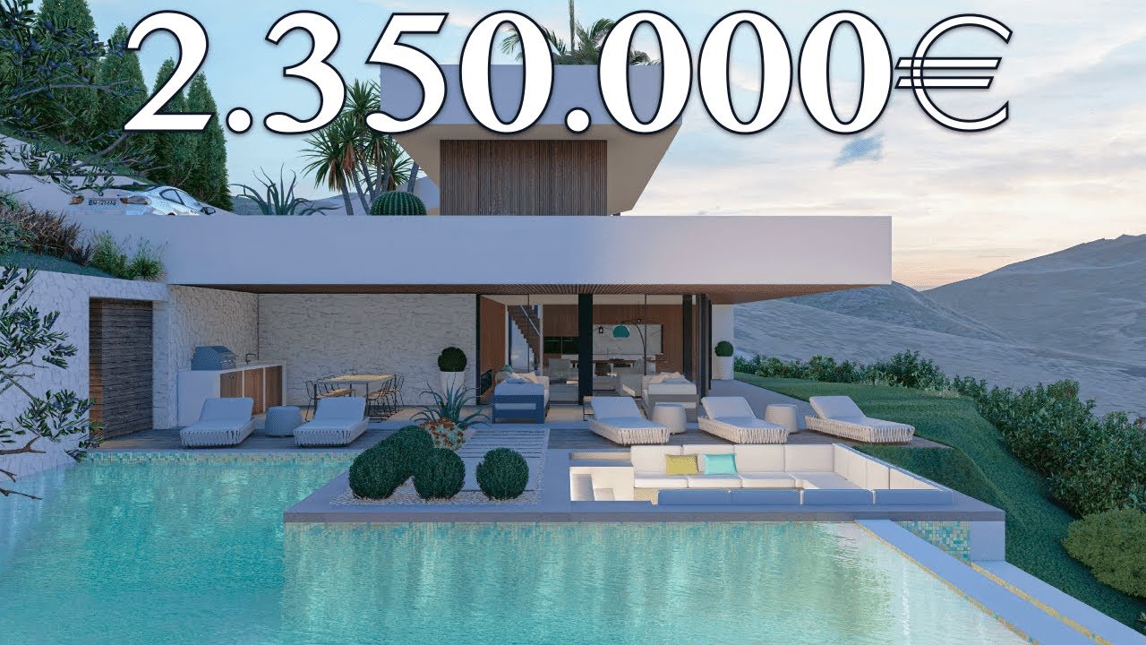 NEW! Fantastic SEA Views Villa GATED Community【2.350.000€】Montemayor (Marbella)