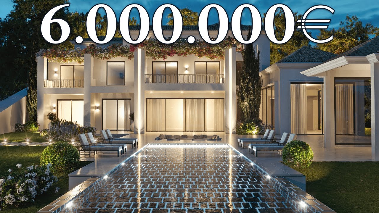 NEW! Stunning Toscana-Style SEA Views Villa【6.000.000€】Los Flamingos (Marbella)