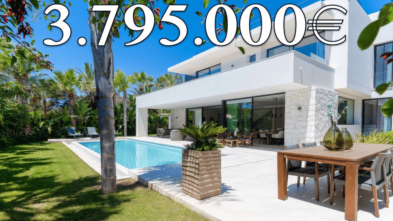 NEW! Wonderful 100% READY Villa 4 CARS【3.795.000€】Marbella East