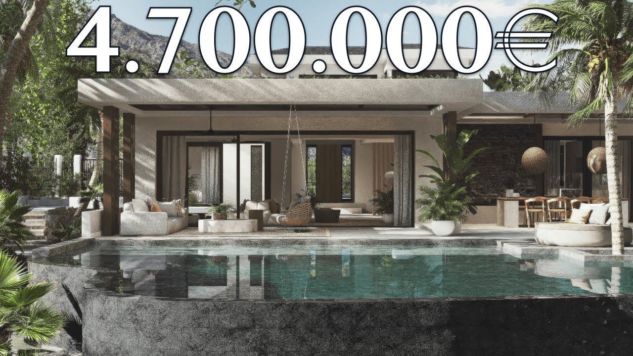 NEW! Great Villa【4.700.000€】Golden Mile Marbella