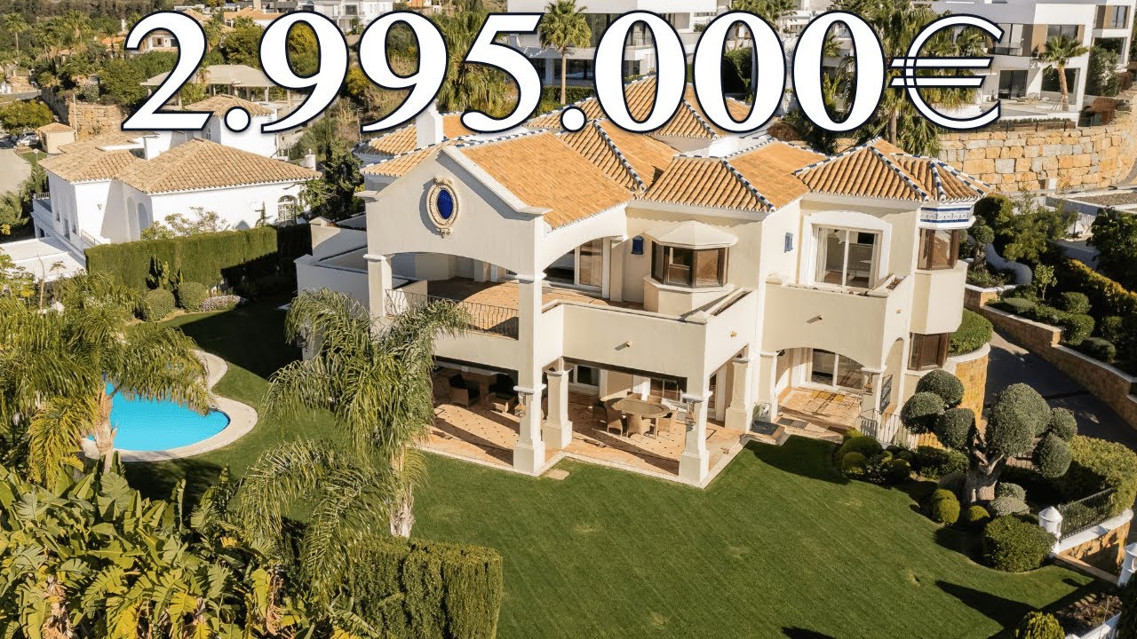 NEW! Stunning Classic Style SEA Views Villa【2.995.000€】La Alqueria (Marbella)