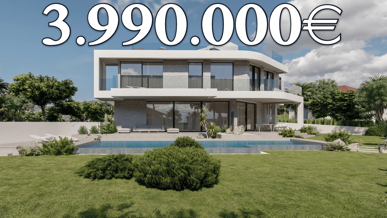 NEW! SEA Views BEACH Villa Lift【3.990.000€】Marbella East