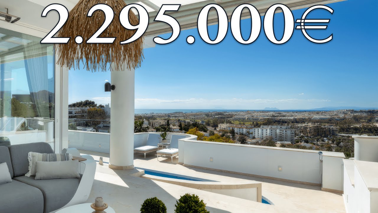 Panoramic SEA Views! 100% READY Villa 3 CARS【2.295.000€】Nueva Andalucia Marbella