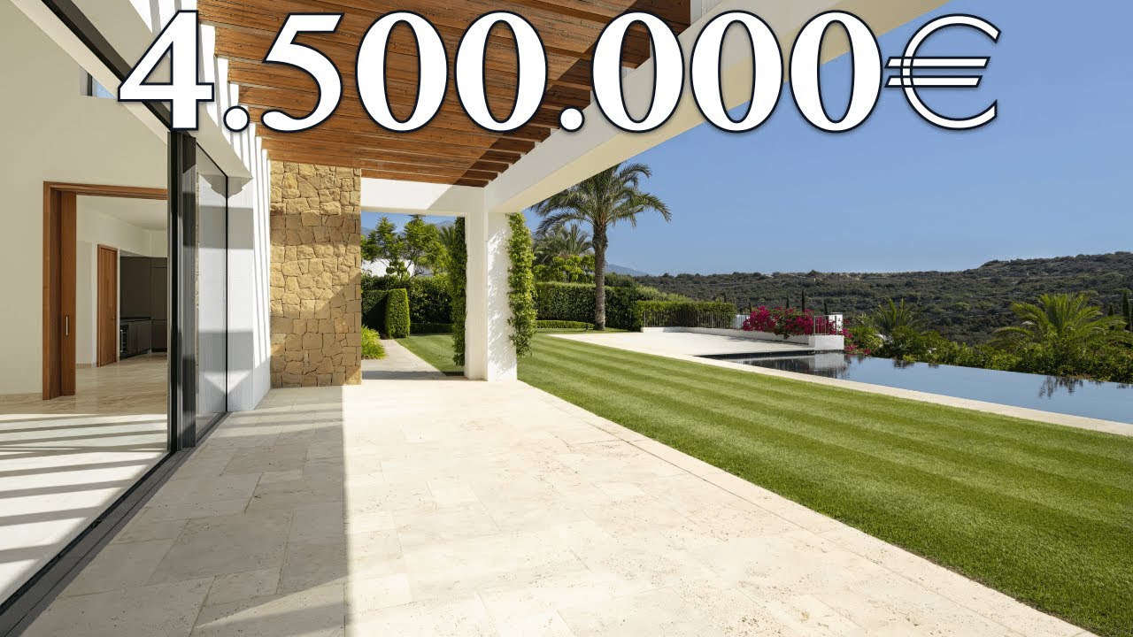 NEW! Fabulous Brand New Villa【4.500.000€】25 min Marbella
