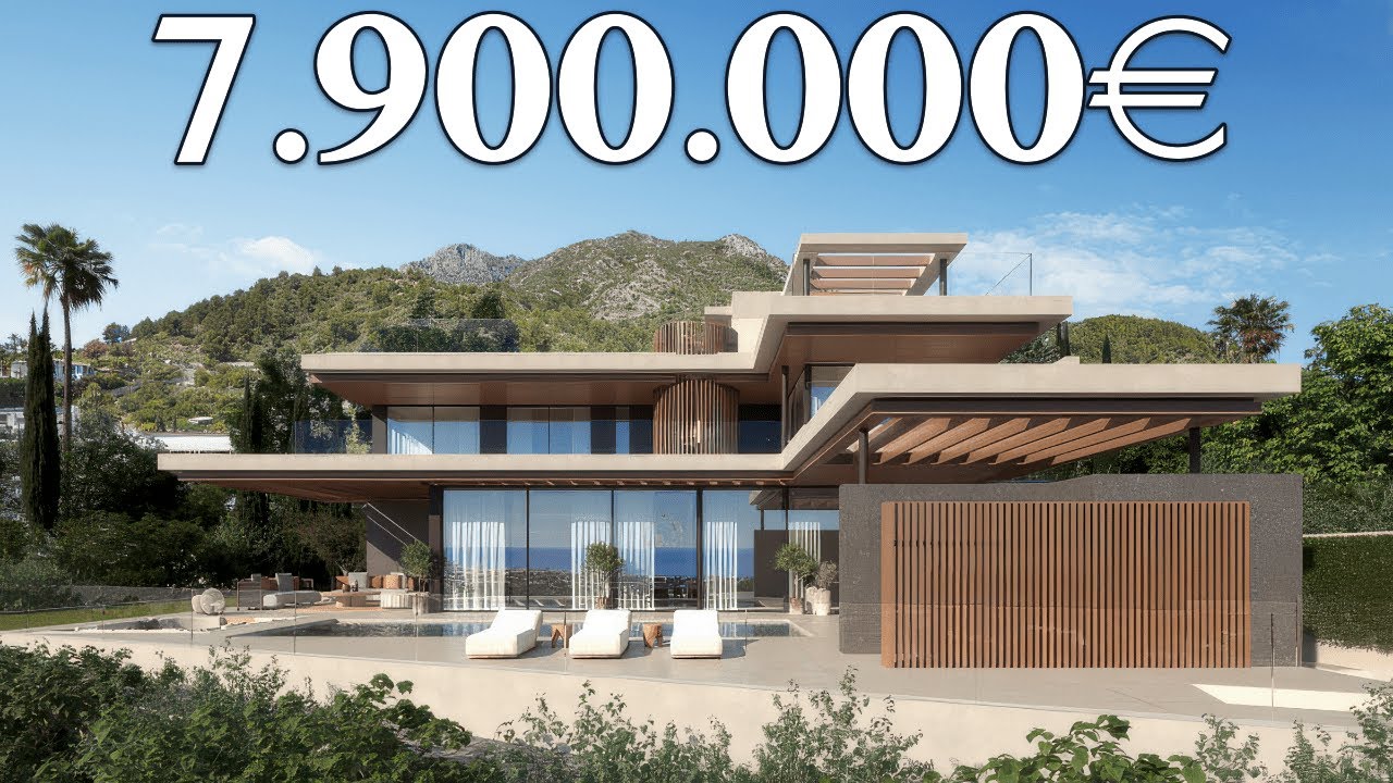 NEW! Panoramic SEA Views Villa 3 CARS Garage GATED Community【7.900.000€】Cascada de Camojan Marbella