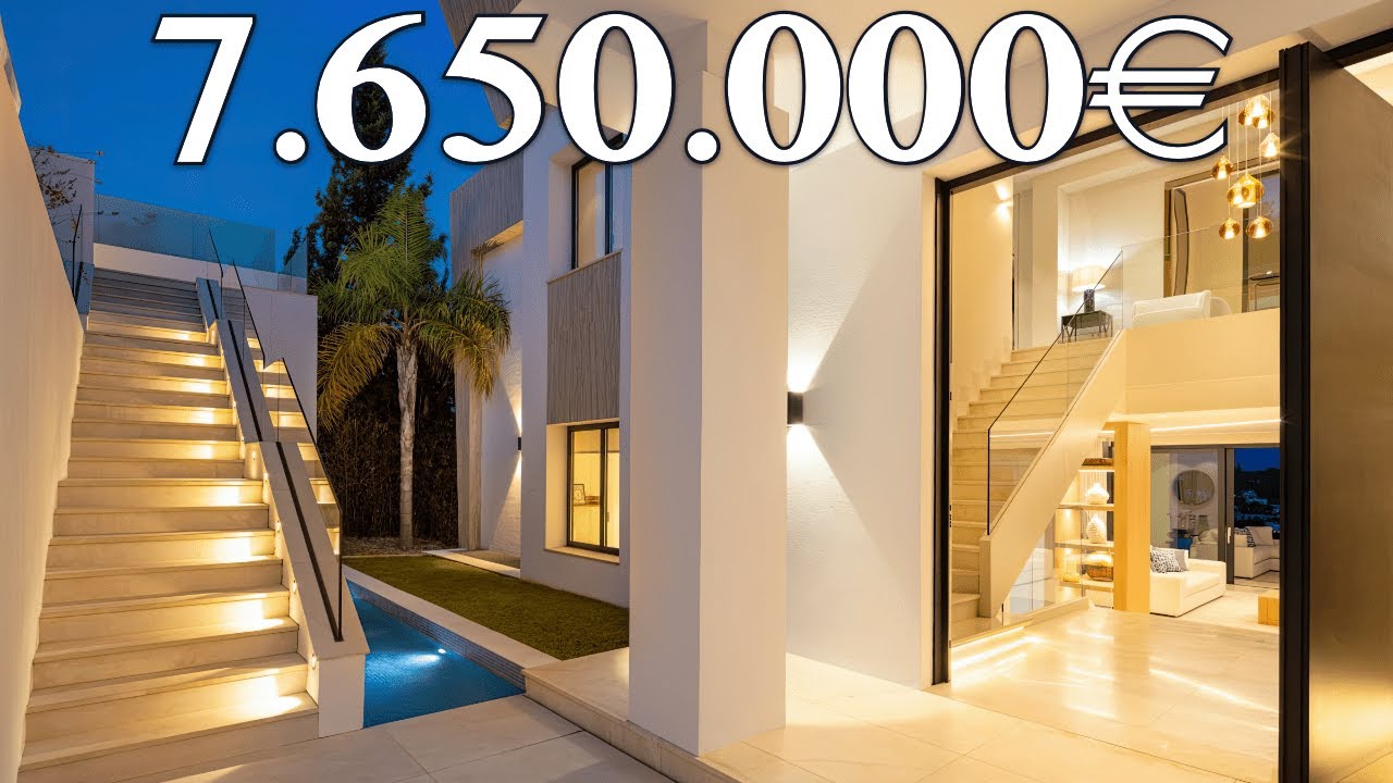 WOOOW! SEA Views Villa 10 CARS Garage【7.650.000€】El Paraiso (Marbella)