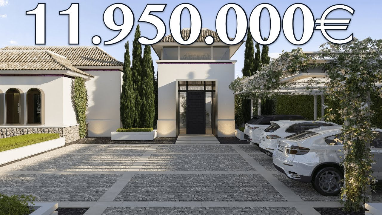 PRESTIGIOUS! Indoor Pool SPA Villa GATED Community【11.950.000€】Nueva Andalucia Marbella