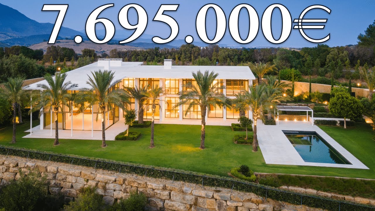 NEW! A Marvellous Villa【7.695.000€】25 min Marbella
