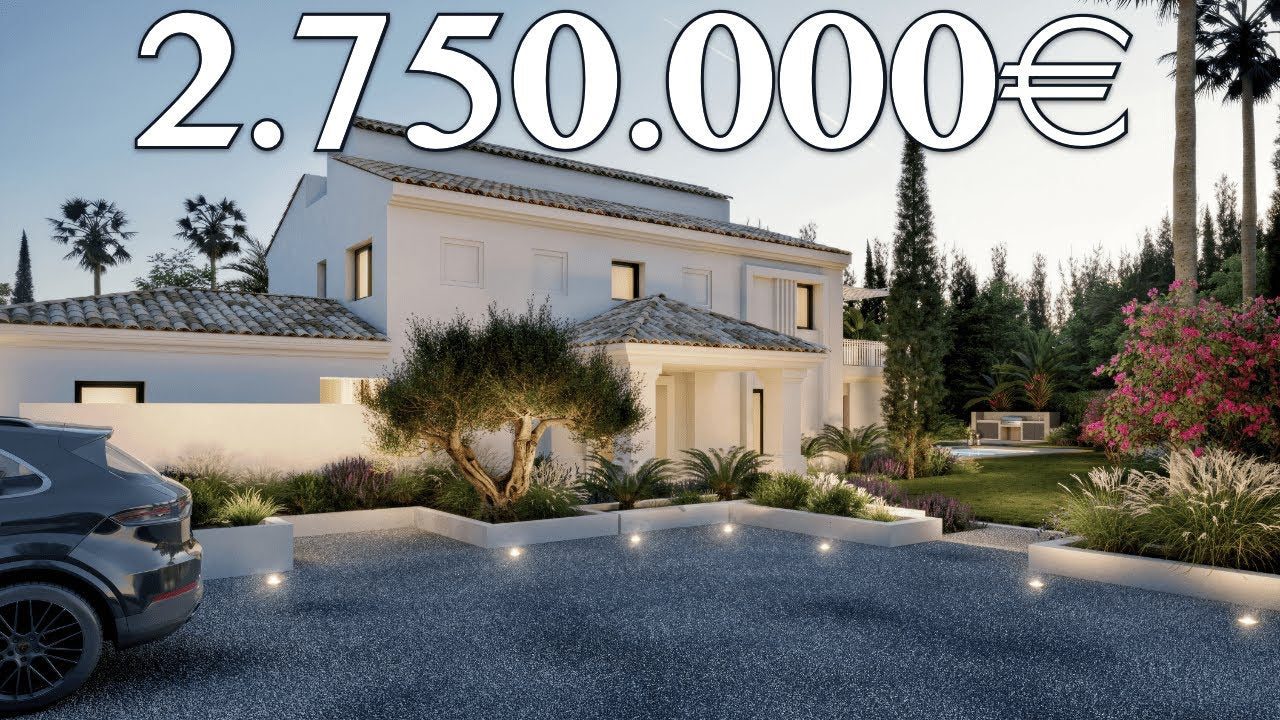 100% READY! Wonderful Villa 4 CARS Parking【2.750.000€】Nueva Andalucia Marbella