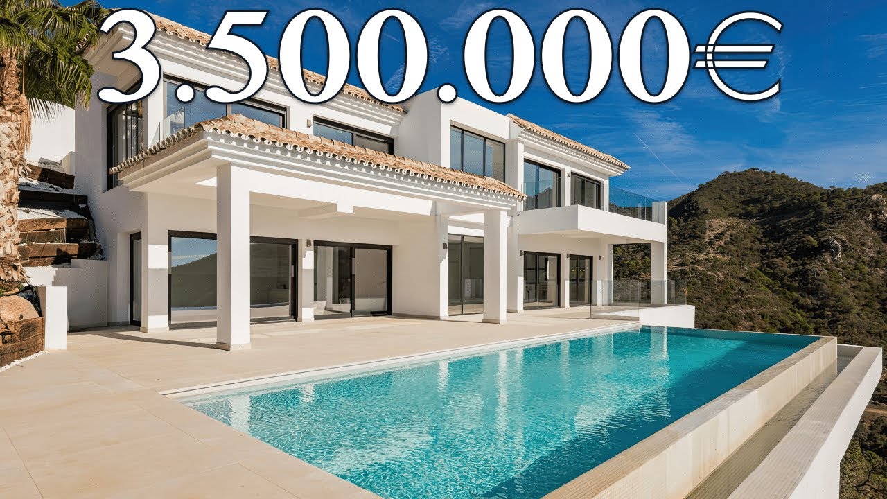 NEW! Spectacular SEA Views Villa GATED Community【3.500.000€】Montemayor (Marbella)