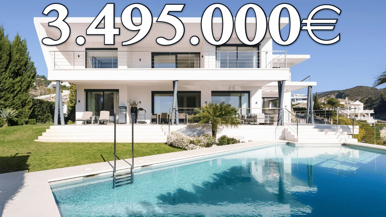 SEA VIEWS! NEW Images 100% READY Villa GATED Community【3.495.000€】La Quinta (Marbella)