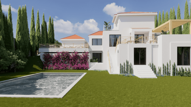 Elegant villa for sale in Nueva Andalucia Marbella with spacious garden and pool