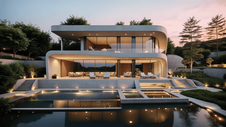 Spectacular luxury villa for sale in Marbella with modern architecture and stunning outdoor spaces