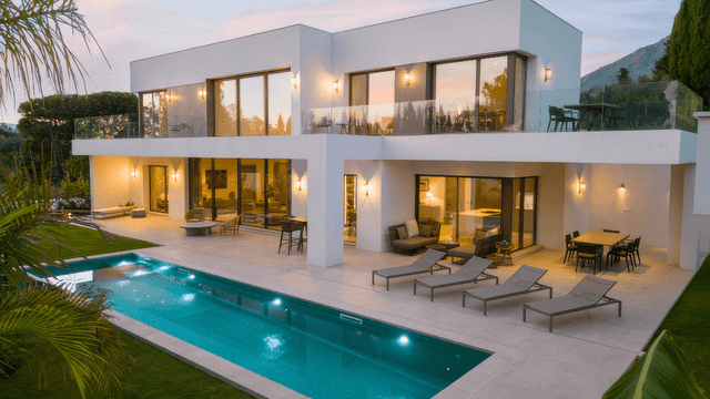 Modern villa for sale in La Carolina Golden Mile Marbella