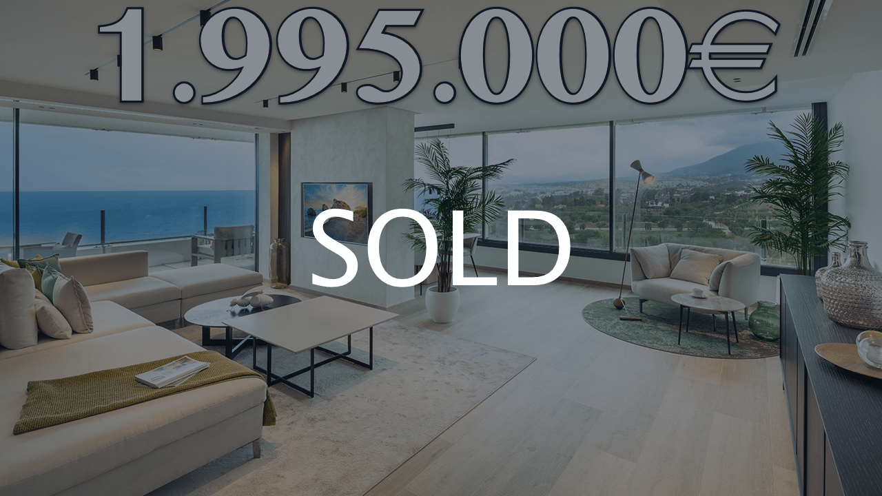 NEW! BEACH STUNNING Views Luxury Apartment【1.995.000€】Marbella, Spain