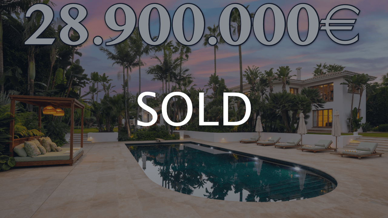 TOP! Spectacular 50 metres BEACH Mansion【28.900.000€】Golden Mile Marbella