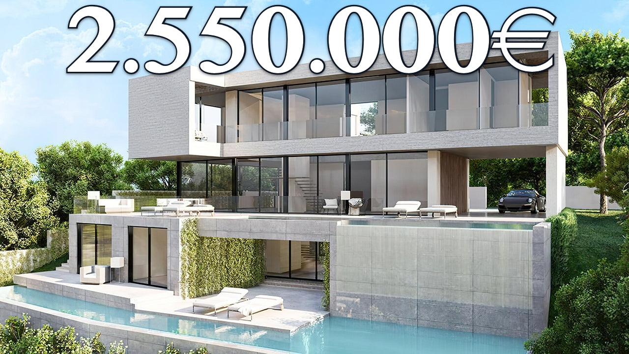 NEW! Modern Villa【2.550.000€】25 min Marbella (Spain)