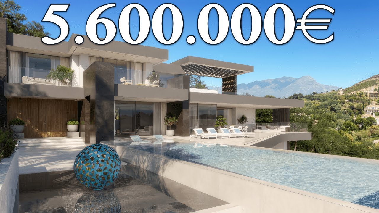 READY in 2 Months! WOW SEA Views Villa 5 CARS Garage GATED Community【5.600.000€】Marbella Club