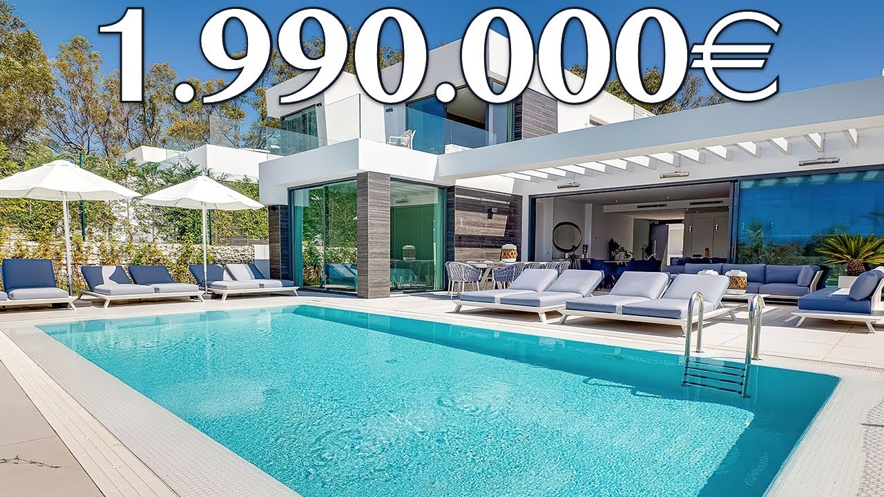 NEW IMAGES! SEA Views Modern Villa【1.990.000€】Cabopino Beach (Marbella)