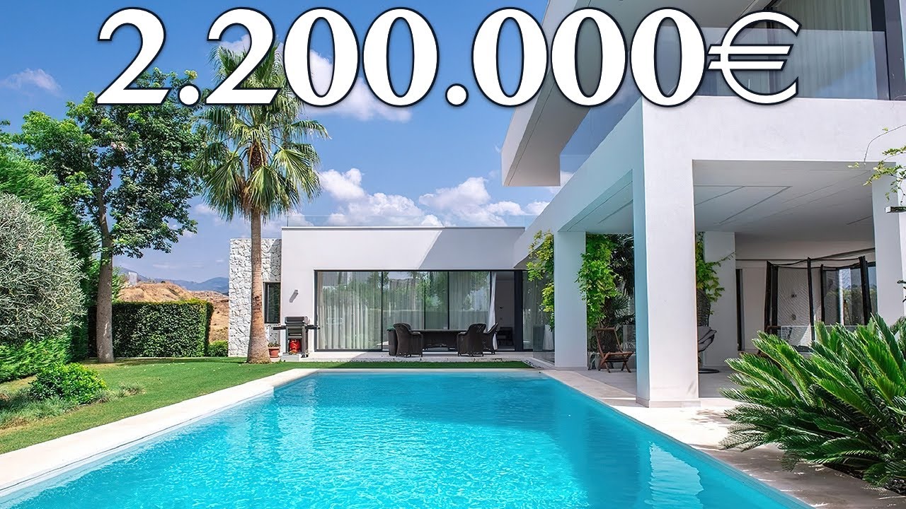 NEW! Modern Villa in GATED Community【2.200.000€】La Alqueria (Marbella)