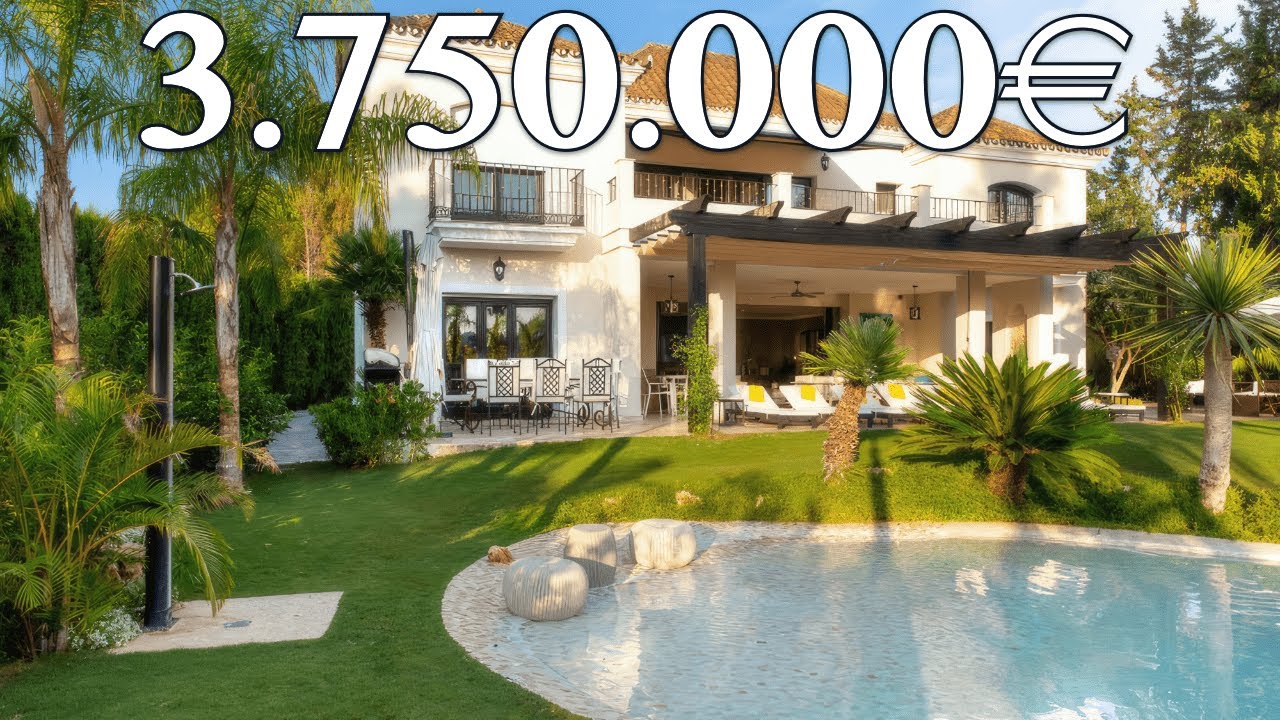 NEW! Lagoon Pool Villa 7 Beds【3.750.000€】Nueva Andalucia Marbella