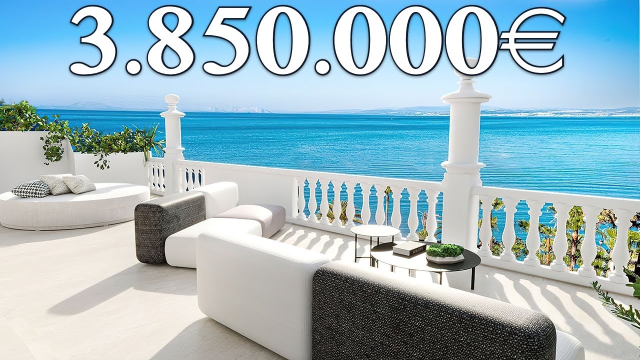 NEW! 100% Ready Frontline BEACH Luxury Penthouse【3.850.000€】New Golden Mile (Marbella)