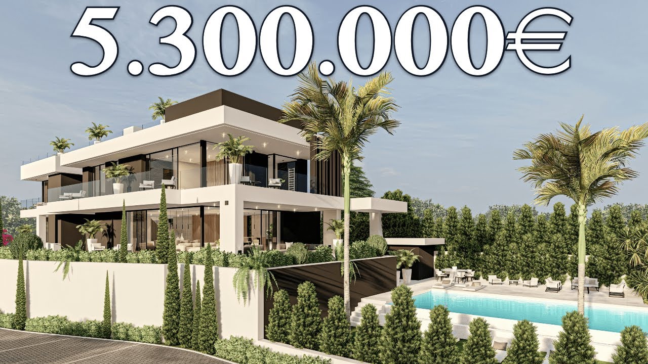 NEW! Excellent Villa in PUERTO BANUS 100m BEACH【5.950.000€】