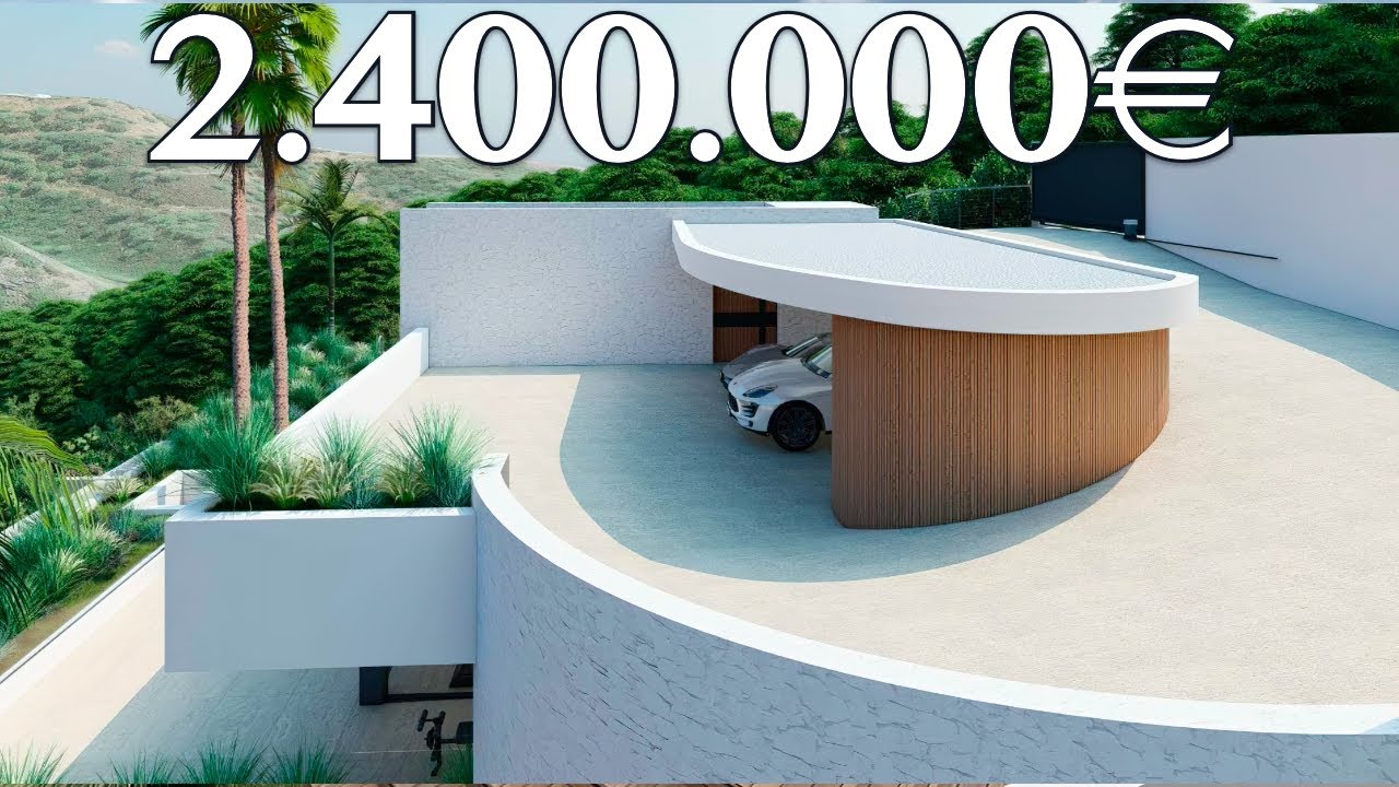 BRAND NEW! Modern Villa【2.400.000€】15 min Puerto Banus Marbella