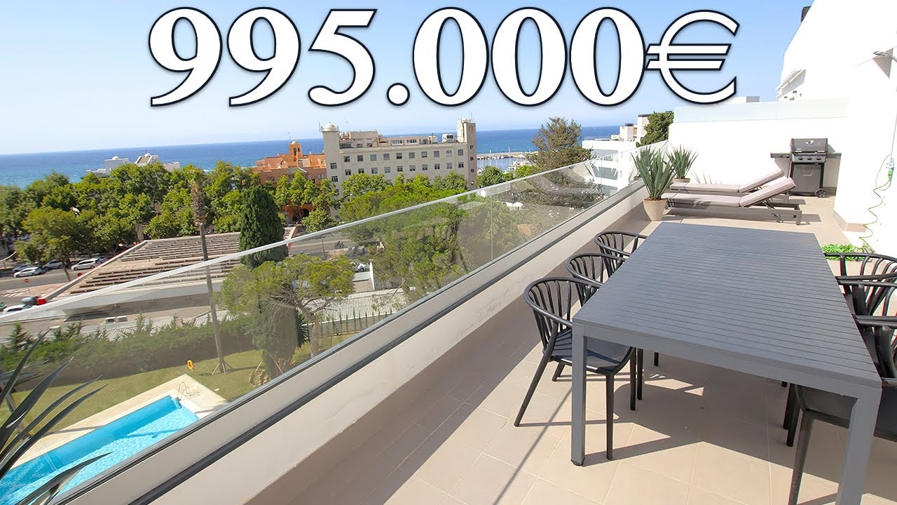 NEWLY BUILT! SEA Views Luxury Penthouse in GATED Community【995.000€】Marbella CENTER