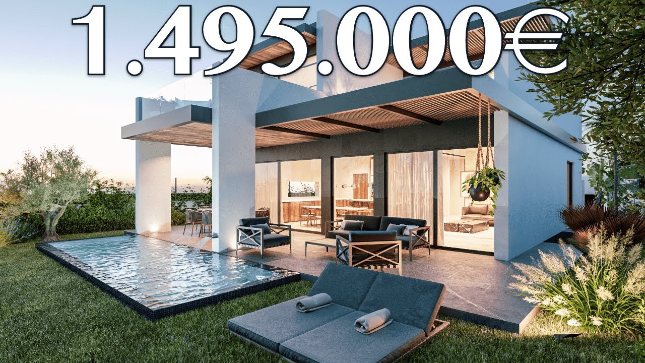 LAST MINUTE! Brand New Modern Villa【1.495.000€】5 Km Puerto Banus Marbella