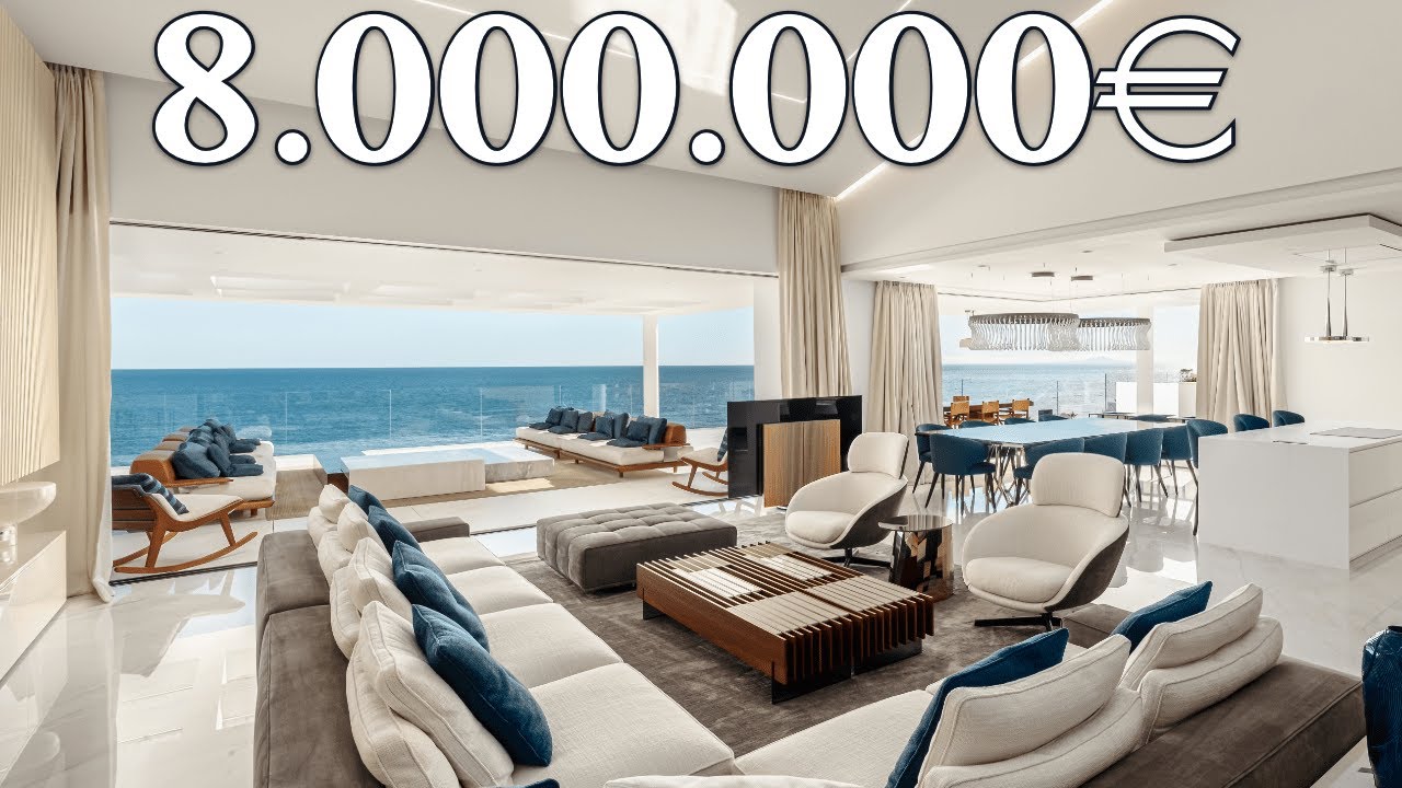 BEACHFRONT! WOW Luxury Penthouse【8.000.000€】20 min Puerto Banus Marbella