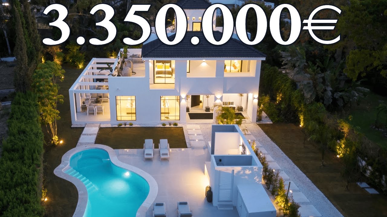 WOW! 100% Ready DREAM Villa Indoor Pool SPA【12.500.000€】Marbella Club Resort