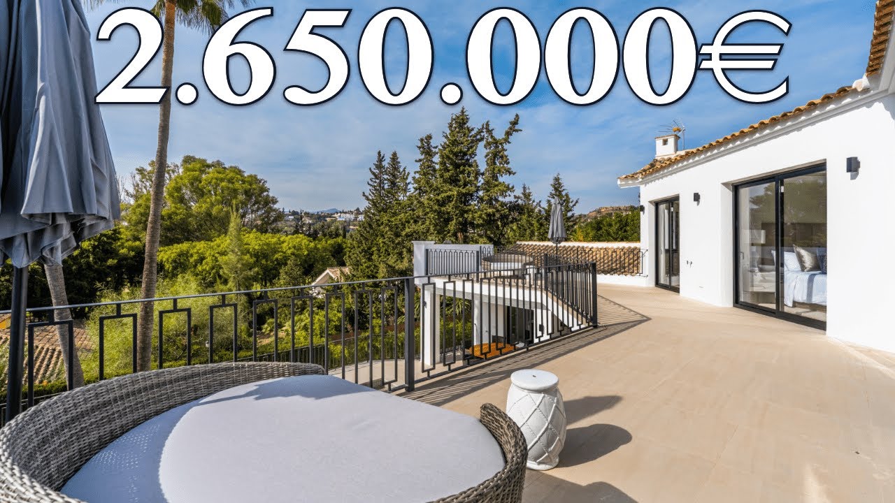 100% READY! Beautiful Mediterranean Villa【2.650.000€】El Paraiso (Marbella)