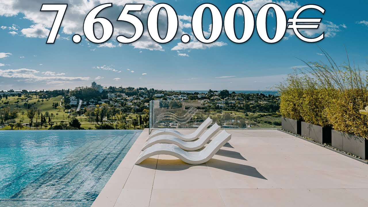 WOW! 100% READY SEA Views Villa 10 CARS Garage【7.650.000€】El Paraiso (Marbella)