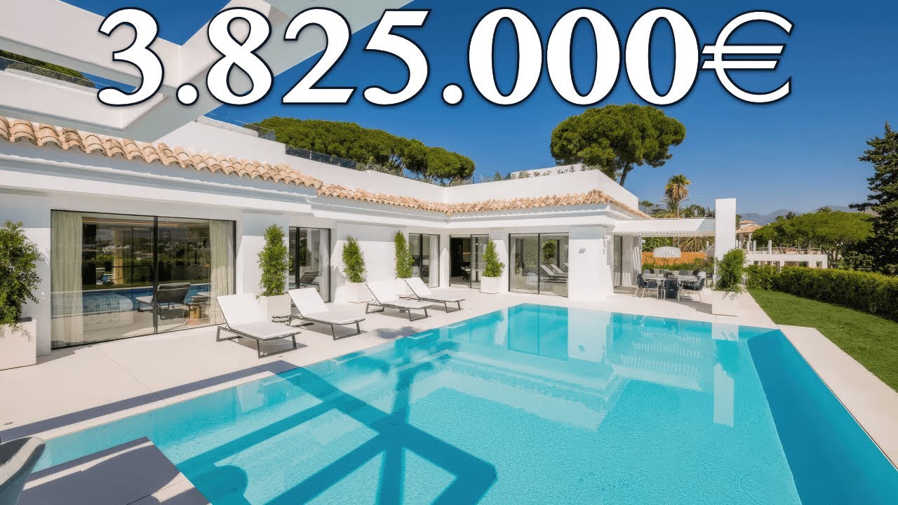 NEW! Great 100% Ready Villa【3.825.000€】Nueva Andalucia Marbella