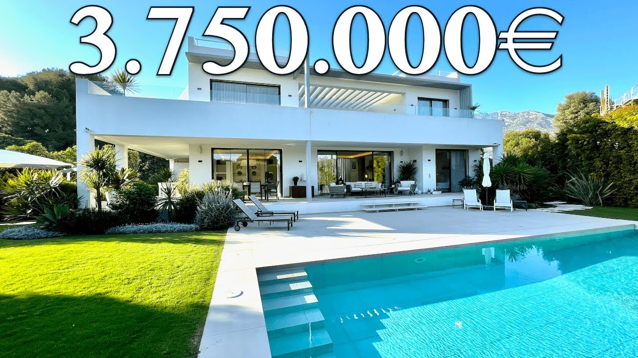 NEW! Ready Villa with SEA Views【3.750.000€】Golden Mile Marbella