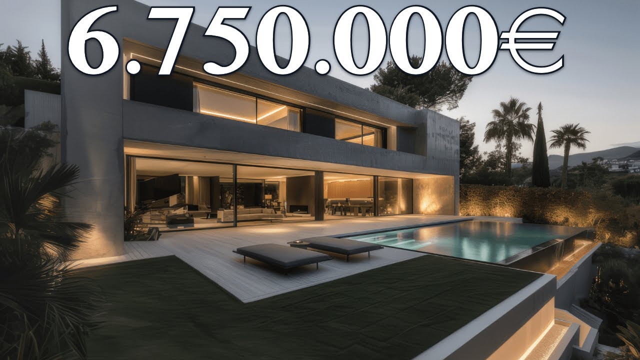 NEW! Imposing Villa 7 Beds【6.750.000€】New Golden Mile (Marbella)