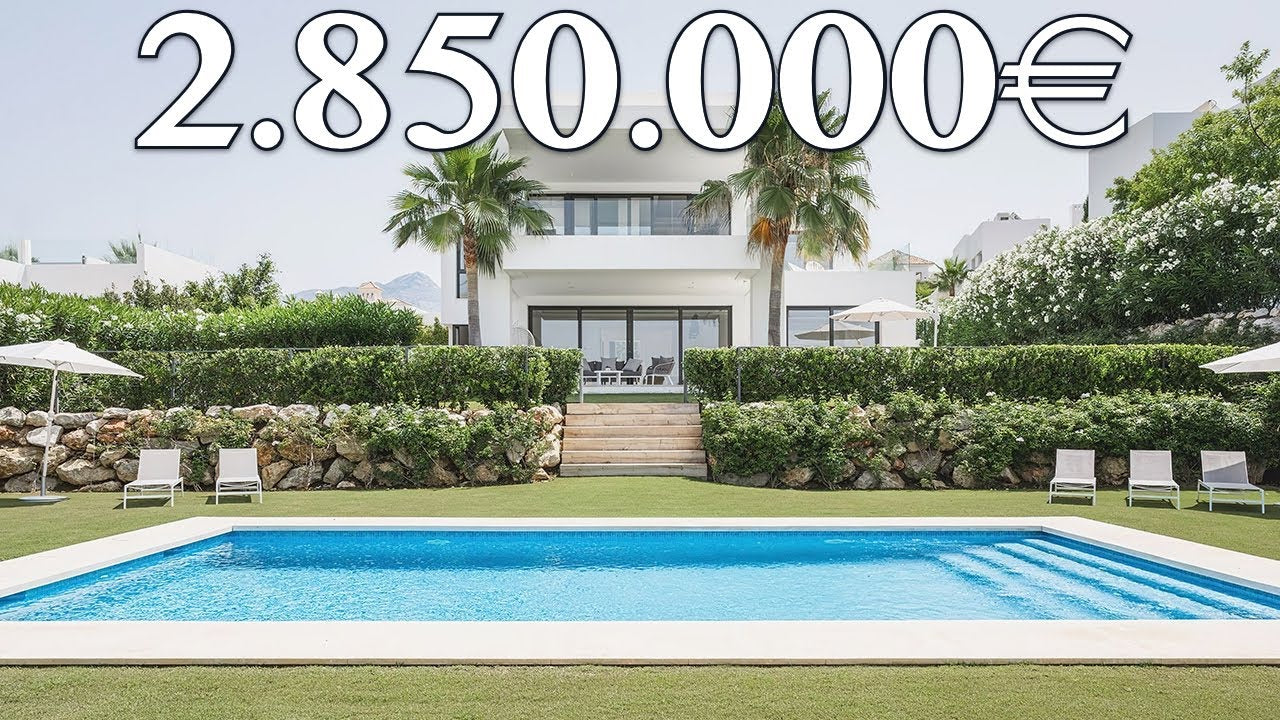 BRAND NEW! Villa in GATED Community with 3 CARS Garage【2.850.000€】Nueva Andalucia Marbella