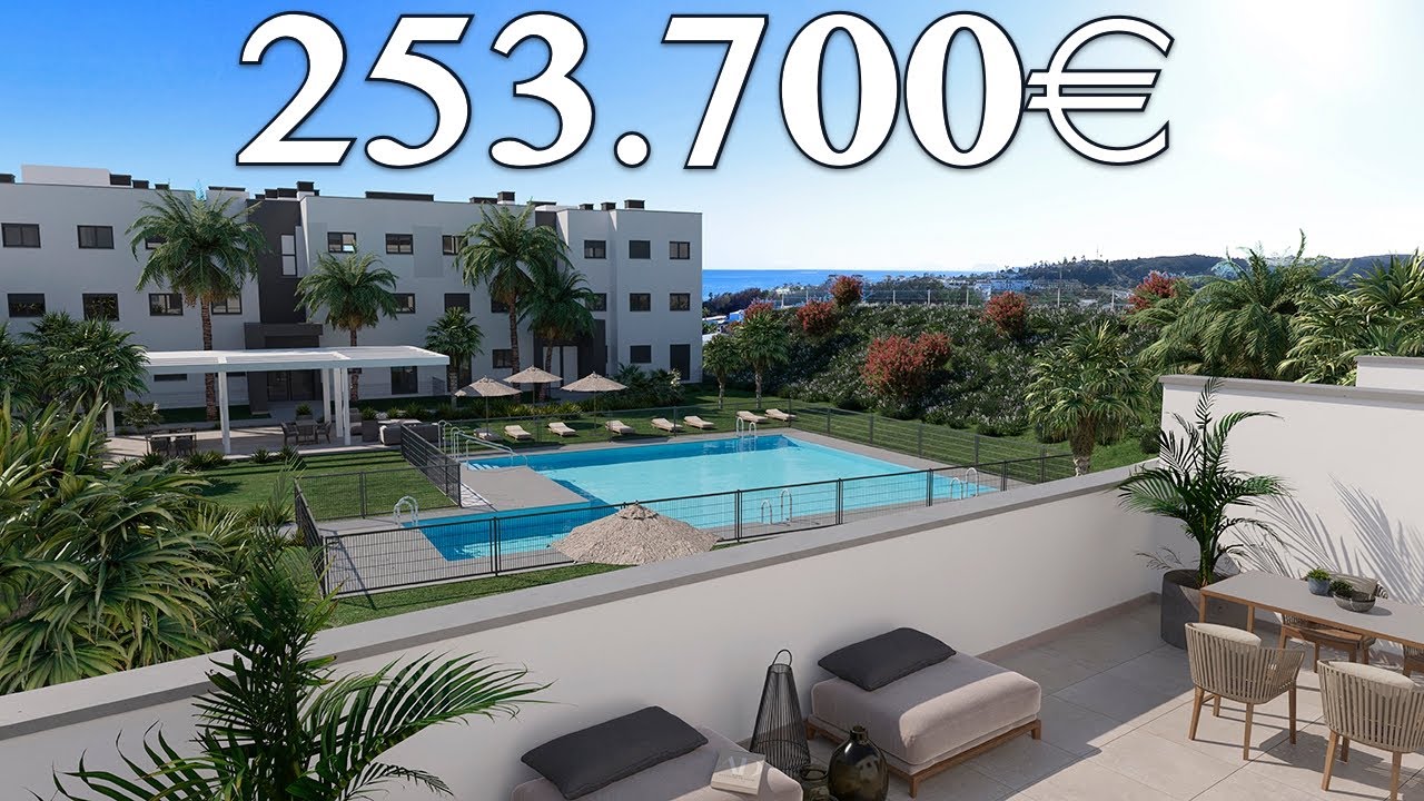 NEW! SEA Views Luxury Apartments【253.700€】Estepona (20 min Puerto Banus Marbella)