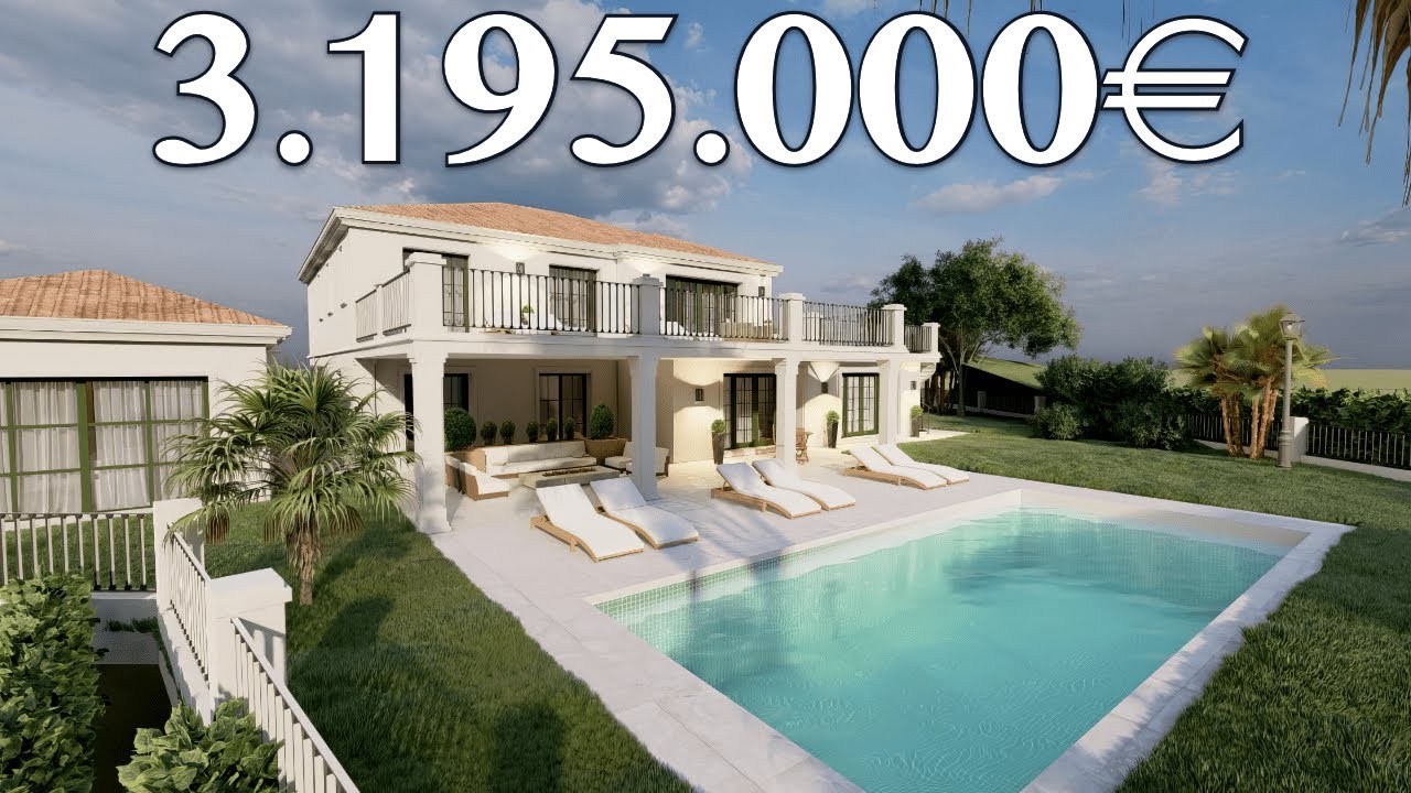 LAST MINUTE! Frontline Golf Charming Villa【3.195.000€】Nueva Andalucia Marbella