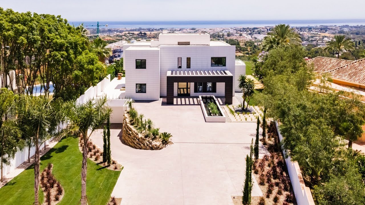 WOW! Modern Villa with Spectacular SEA Views (Marbella)【5.995.000€】