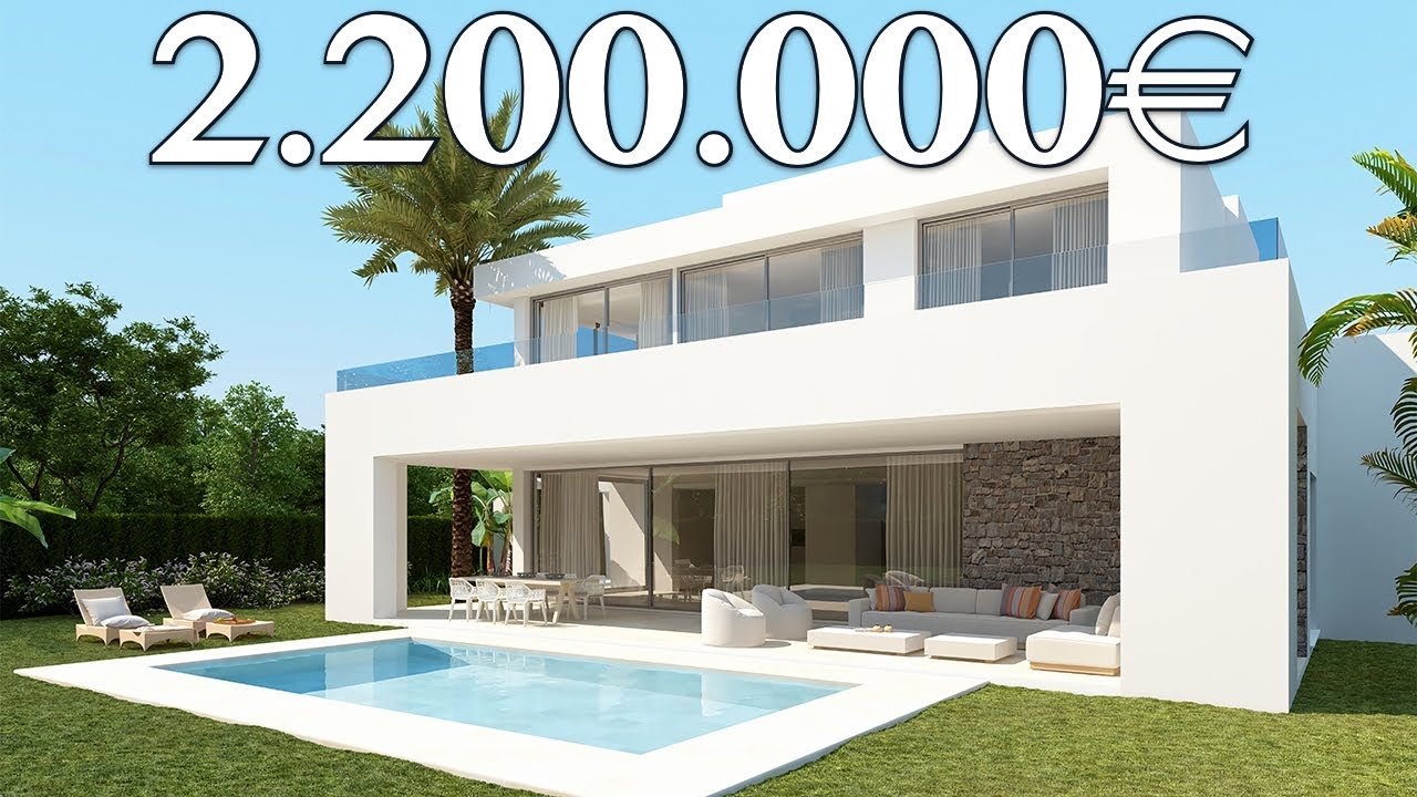 NEW! Modern Villa【2.200.000€】Marbella East